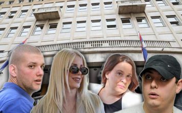 ZAVRŠENO SUĐENJE BELIVUKU, MILJKOVIĆU I SUPRUGAMA: Bojana pozirala ispred suda, vođa klana patetikom hteo da izazove SAŽALJENJE