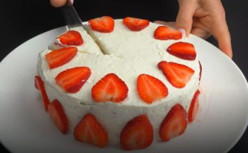 TORTA OD JAGODA I NAPOLITANKI SPREMNA ZA 15 MINUTA…Vrlo jednostavna i mnogo ukusna…