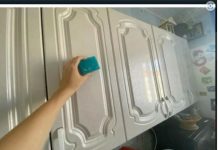 Ljepljiva masnoća i nečistoće trenutno nestaju. Kuhinjski ormarići ponovo blistaju: nanesem i obrišem – to je to!