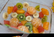 Samo mleko i voće! Ukusan i zdrav desert! Nema želatina! Spremni za samo 5 minuta!