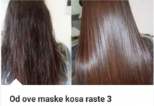 OD OVE MASKE KOSA RASTE 3 CENTIMETRA MJESEČNO: Gusta, sjajna i zdrava kosa za 30 dana!
