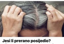 Jesi li prerano posijedio? Sijeda kosa je dobar znak i govori JEDNU VAŽNU STVAR o vašem zdravlju!