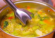 Jedite dan i noć. Smršavio sam zahvaljujući ovoj supi od povrća! Jedite dok sagorijevate salo na stomaku