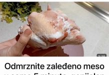Odmrznite zaleđeno meso u samo 5 minuta, genijalan zaboravljeni trik naših baka