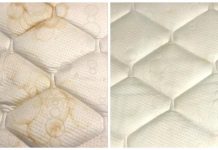 ŽENA OTKRILA TRIK KAKO DA 0ČISTITE MADRAC OD ŽUTIH I SMEĐIH MRLJA