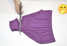 Ne bacajte svoje stare gaćice: Samo 0drežite 0VAJ dio i vidite šta možete napraviti od njih! VIDEO…