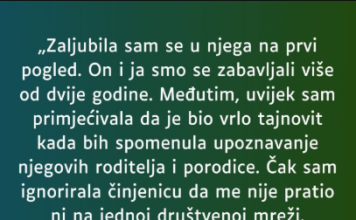 „Zaljubila sam se na prvi pogled…”