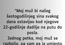 “Moj muž bi našeg šestogodišnjeg sina svakog dana ostavljao kod njegove 22-godišnje dadilje…”