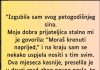 “Izgubila sam svog petogodišnjeg sina…”