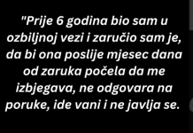 “Prije 6 godina bio sam u ozbiljnoj vezi i zaručio sam je…”