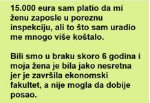 Platio da mu ZAPOSLE ženu ali PRAVI ŠOK je tek USLEDIO!
