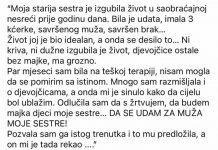 “Moja starija sestra je izgubila život u nesreći”