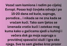 Vozač sam kamiona – i zatekao sam svog kuma u…