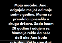 “Moja maćeha, Ana, odgajala me još od moje sedme godine…”