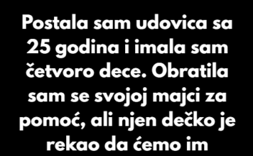 „Odbila sam da pomognem svojoj beskućnoj majci nakon što je ona mene napustila“