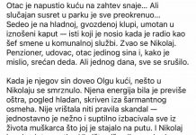 Otac je napustio kuću zbog nesporazuma sa snahom — slučajni susret u parku promenio mu je život.