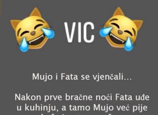 VIC DANA: Prva bračna noć