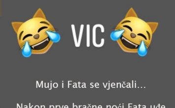 VIC DANA: Prva bračna noć