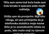 “Bila sam sama kod kuće kada samčula korake iz spavaće sobe…”