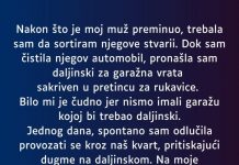 “Nakon što je moj muž preminuo…”