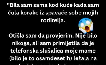 “Bila sam sama kod kuće kada samčula korake iz spavaće sobe…”