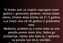 “U braku sam sa svojom suprugom osam godina…”