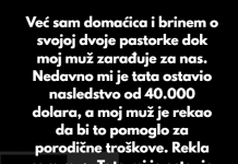 “Ne zelim da potrosim svoje nasljedstvo na djecu od supruga- TO JE SAMO MOJE I NEMA RASPRAVE…”