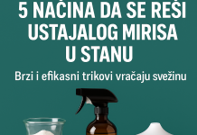 5 NAČINA DA SE REŠITE USTAJALOG MIRISA U STANU: Brzi i efikasni trikovi vraćaju svežinu