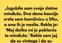 „Izgubila sam svoje zlatne minđuše. Dva dana kasnije srela sam komšinicu u liftu, a ona ih je nosila.”
