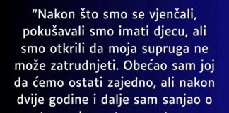 Ostavio je ŽENU jer nisu imali decu , ali kad se vratio posle PAR godina usledio je PRAVI ŠOK!