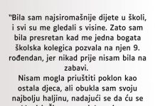 “Bila sam najsiromašnije dijete u školi…”