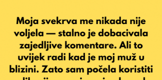 Morala sam snimati uvredljive komentare svoje svekrve da bih svom mužu dokazala koliko je zla