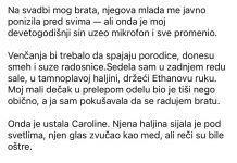 Snaja me ponizila na venčanju — onda je moj sin uzeo mikrofon i ostavio sve bez reči