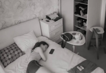 Svake noći sam osjećala da je neko u mojoj kući, pa sam postavi postavila kameru u svojoj sobi.