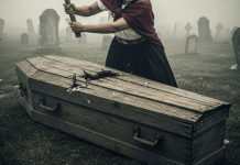 Na sprovodu svoga sina, majka je iznenada zgrabila sjekiru i više puta udarila po poklopcu lijesa: kada se poklopac razbio, svi su ugledali prizor koji je sledio krv u žilama.