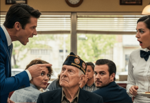 Otpustili su je jer je hranila veterana. Sat vremena kasnije, četiri marinca ušla su u kafić.