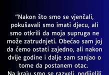 “Nakon što smo se vjenčali…”