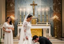 Moje venčanje je stalo kada je moja najbolja prijateljica povikala da nosi bebu mog budućeg muža. Mirno sam joj dala svoj verenički prsten i dug koji je on krio od nas oboje. Moleo me je da ostanem… ali samo zato što ona nije mogla da podnese njegov haos…