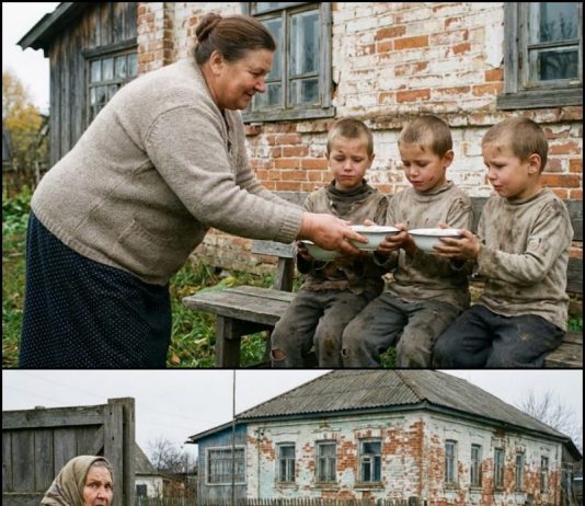 Siromašna baka je nahranila beskućnu trojicu blizanaca, a nekoliko godina kasnije, do nje su došli tri Lamborghini. Ono što se dogodilo dalje, zaprepastilo je sve… 😲😲😲