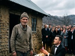 Mladoženja je zaustavio svatove pred kolibom siromaha, a kad je izvadio kutiju selo je zanemelo