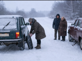 Na Božić sam se vozila kući autoputem kada sam ugledala stariji bračni par sa probušenom gumom i zaustavila se da im pomognem. Deset dana kasnije roditelji su me nazvali, vičući: „Odmah uključi televizor!“… Od onoga što sam vidjela, pozlilo mi je… 😲😲😲