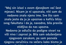“Sin izlazi 6 mjeseci sa ovom djevojkom a nikada nas nije upoznao. SADA su objavili zaruke…”