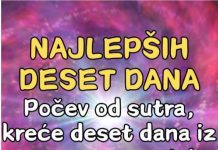 Najlepših deset dana: Počev od sutra, kreće deset dana iz snova za ova tri znaka zodijaka!