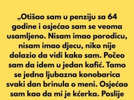 Nakon što sam otišao u penziju sa 64 godine, osjećao sam se veoma usamljeno.
