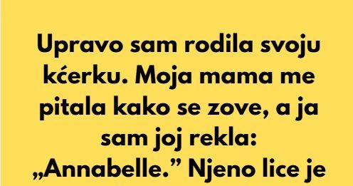 Neću promijeniti ime svoje kćerke, čak ni nakon što sam slučajno izabrala „zabranjeno” ime.
