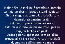 Nakon što je muž preminuo….