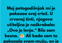 “Moj petogodišnjak mi je pokazao svoj crtež…”