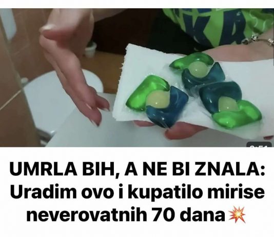 UMRLA BIH, A NE BI ZNALA: Uradim ovo i kupatilo mirise neverovatnih 70 dana💥 UMRLA BIH, A NE BI ZNALA: Uradim ovo i kupatilo mirise neverovatnih 70 dana💥 - featured image