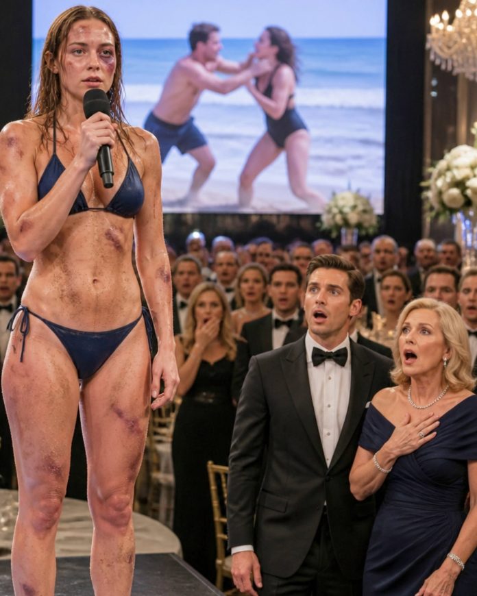 Moj dečko ostavio me ozlijeđenu i krvavu na plaži, dok je njegova majka u bolnici svima govorila: „Ona samo traži pažnju.“ Nisam se branila. Dva tjedna poslije, na proslavi godišnjice njegove tvrtke, popela sam se na pozornicu, povezala mobitel s golemim ekranom i gledala kako mu samouvjereni osmijeh nestaje prije nego što su se uopće pojavili najgori dokazi - featured image Moj dečko ostavio me ozlijeđenu i krvavu na plaži, dok je njegova majka u bolnici svima govorila: „Ona samo traži pažnju.“ Nisam se branila. Dva tjedna poslije, na proslavi godišnjice njegove tvrtke, popela sam se na pozornicu, povezala mobitel s golemim ekranom i gledala kako mu samouvjereni osmijeh nestaje prije nego što su se uopće pojavili najgori dokazi - featured image